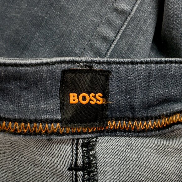 Hugo Boss Men's "Taber BC-P-1 Tapered Fit Gray Stretch Jeans US 31/34 IT 31/34 - Picture 6 of 6